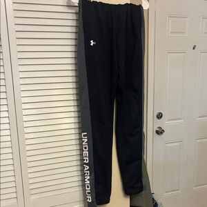 Under Armour Black and Gray Athletic Pants